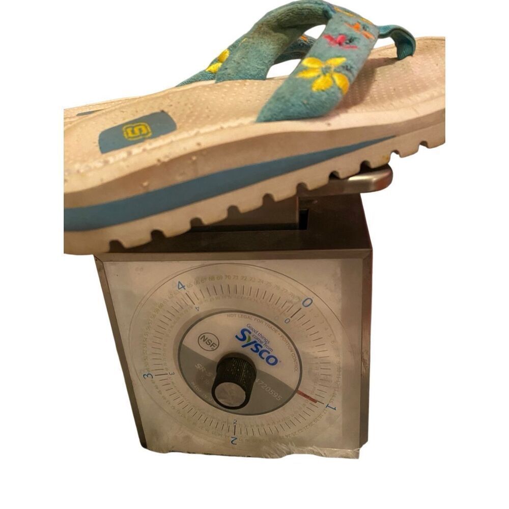 Vintage Sketchers Platform Comfort Flip Flops Sandals Beach Summer Travel - Picture 14 of 14
